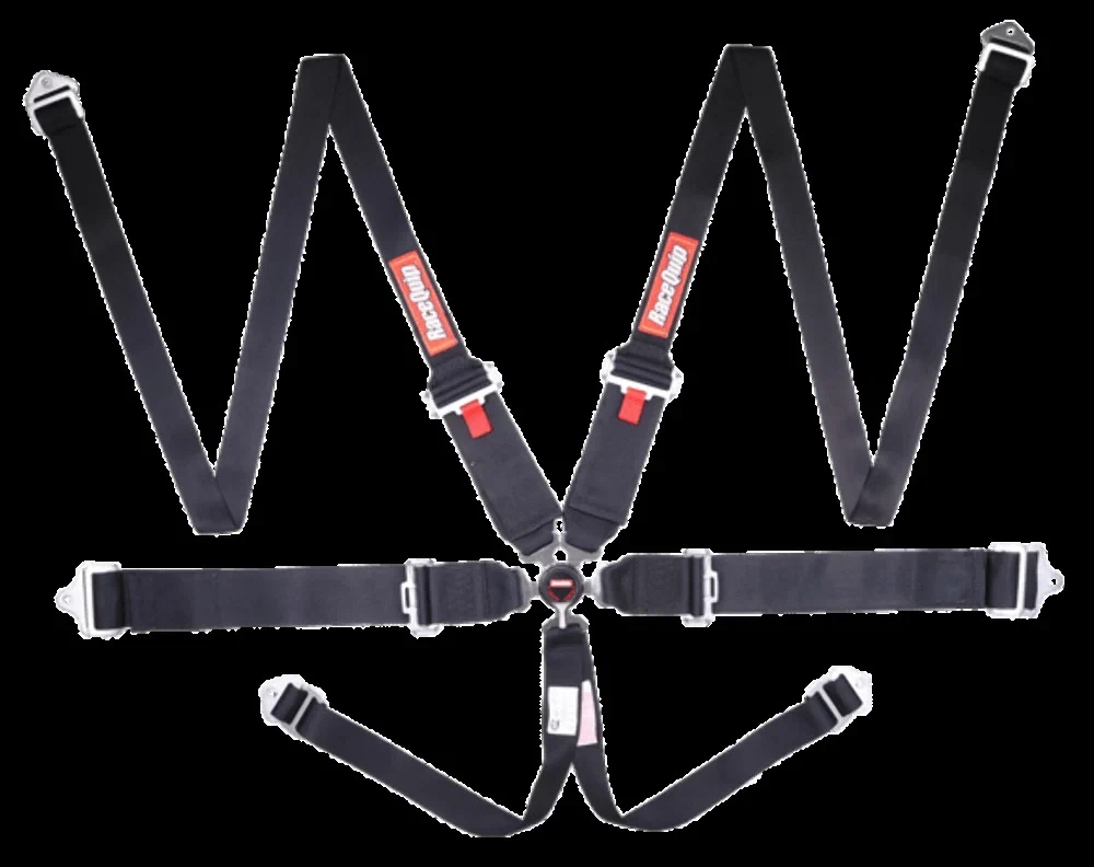 Sfi Camlock 6Pt Pd Lap Hnr Belts Blk - 746006RQP